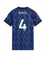 Ženske Nogometnih dresov Arsenal Ben White #4 Gostujoči 2025-26 Kratki rokavi